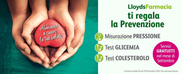 Prevenzione gratuita nelle farmacie comunali-LloydsFarmacia